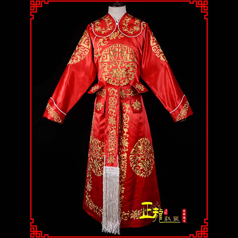 刚察武生戏服戏曲打衣箭蟒